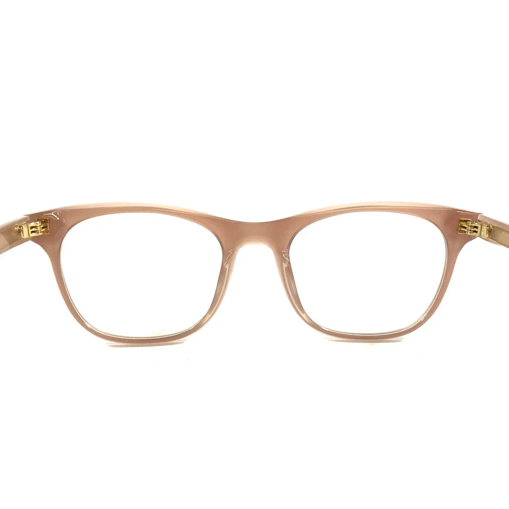 Alfred Kerbs Eyeglasses Frames ETERNAL RO Rose Shiny Square Full Rim 51-19-140